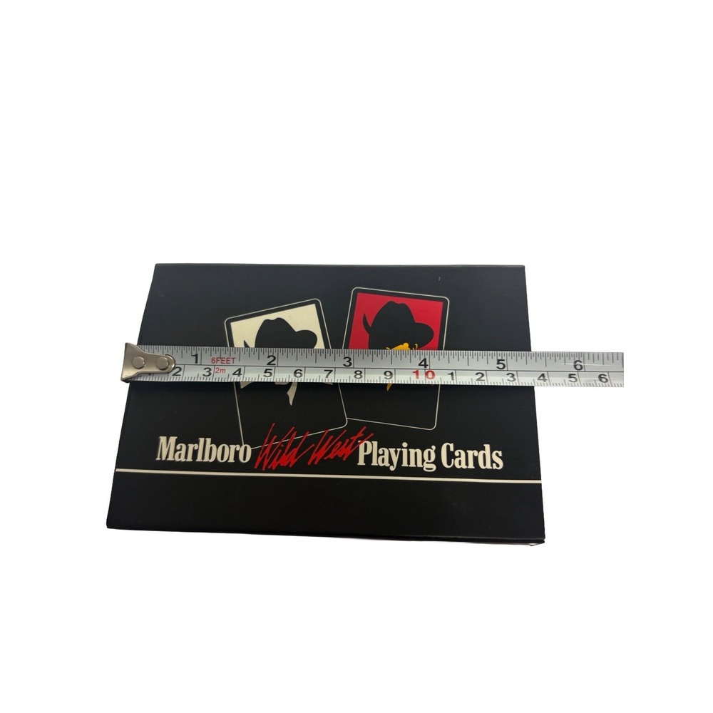 New Vintage 1991 Philip Morris MARLBORO WILD WEST Playing Cards 2 Decks - Picture 4 of 5